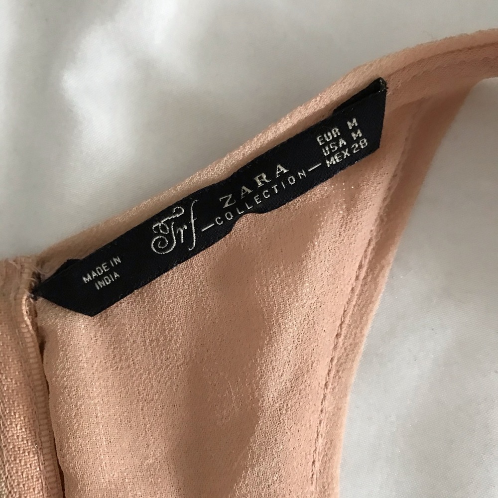 Zara Metallic Pink Racerback Top - Picture 8 of 10